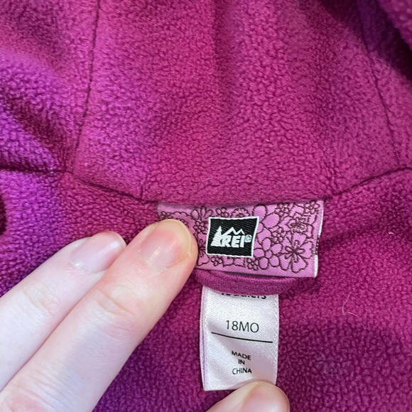 REI toddler baby 18 months snow ski overalls jacket and gloves - Picture 10 of 10